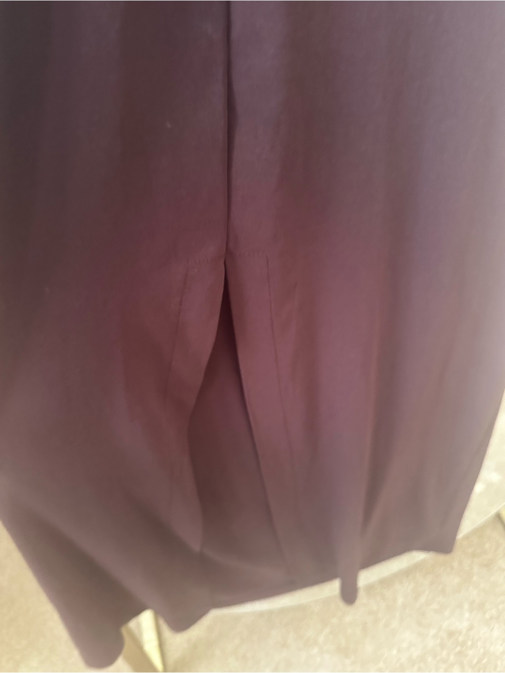 Zara Elegant Long-Sleeve Ruched Maxi Dress - Dark Brown - Picture 7 of 9